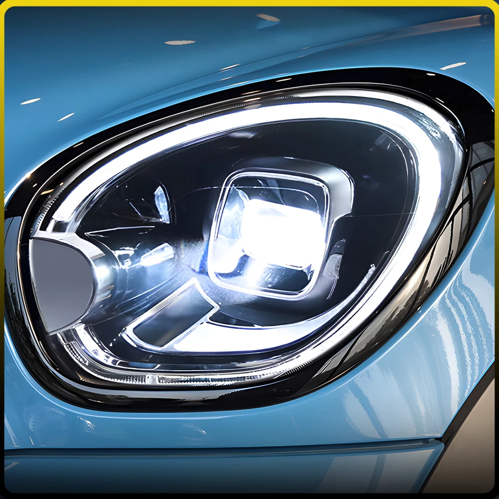 For BMW MINI R60 Series 2011-2016 LED Auto Headlights Assembly Projector Lens Car Tool Accessories Plug and Play