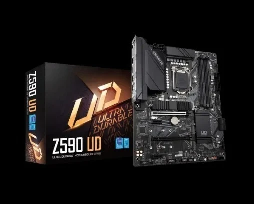For Gigabyte Z590-UD supports 10th and 11th generation CPUs