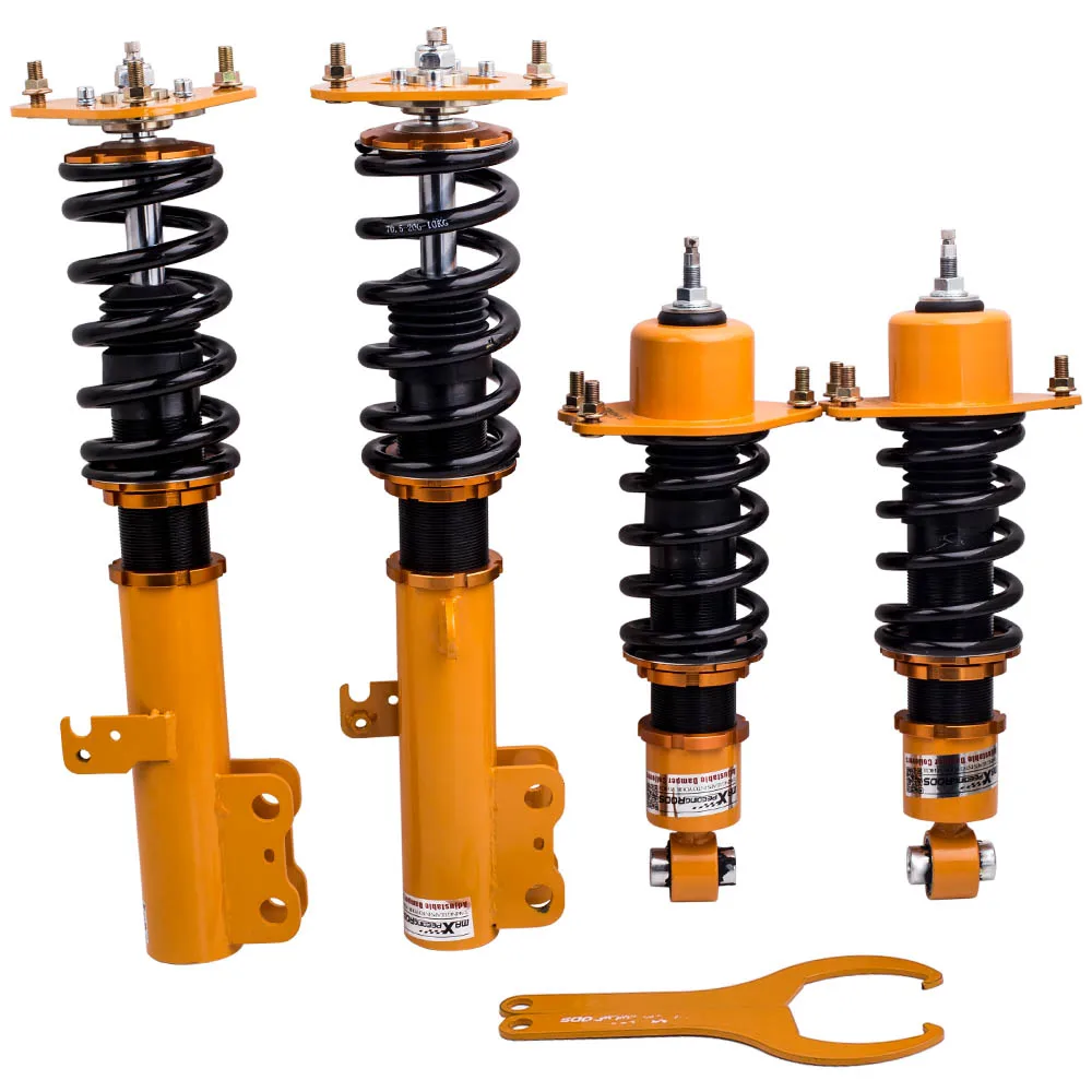 

Комплект мотоциклов maXpeedingrodss Aftermarket для Scion tC 2005-2010 Adj. Демпфер Амортизатор Новый
