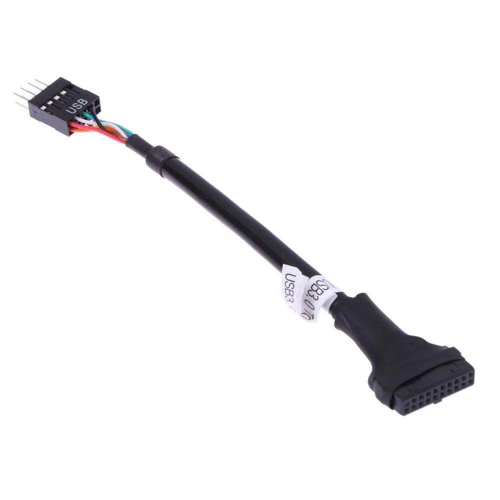 20/19 Pin USB3.0 Female to 9 Pin USB2.0 Male Motherboard Cable