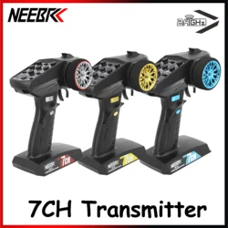 NEEBRC 2.4G 7CH NB-7D 7 Channel Remote Controller Transmitter with RX-G7X Light Control Receiver for RC Car Crawler Tank Boat