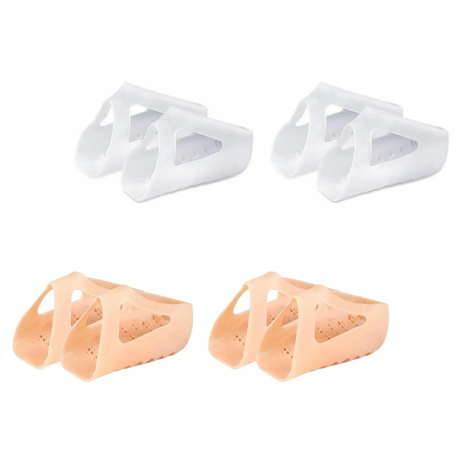 2 Pieces Height Increase Insoles Shock Absorbing Reusable Heel Protector Shoe Lift Cushion Elevators for Meeting Riding Standing