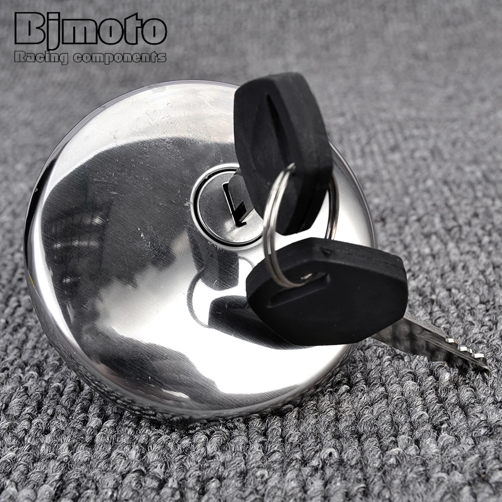 Tampa de gás de combustível para motocicleta, interruptor de ignição, trava de assento com kit de chave para suzuki gn250 1985-2001