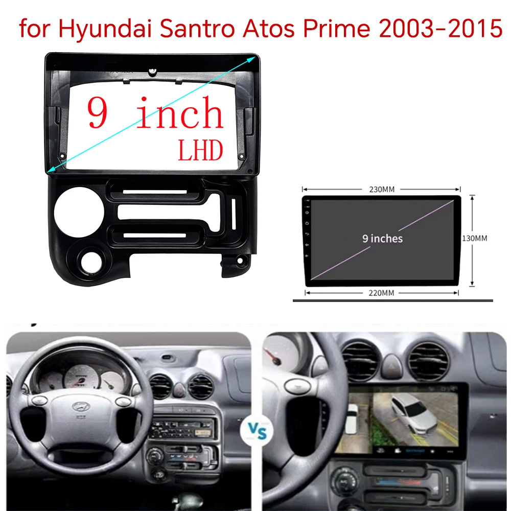 2 Din 9 Inch 2003-2…