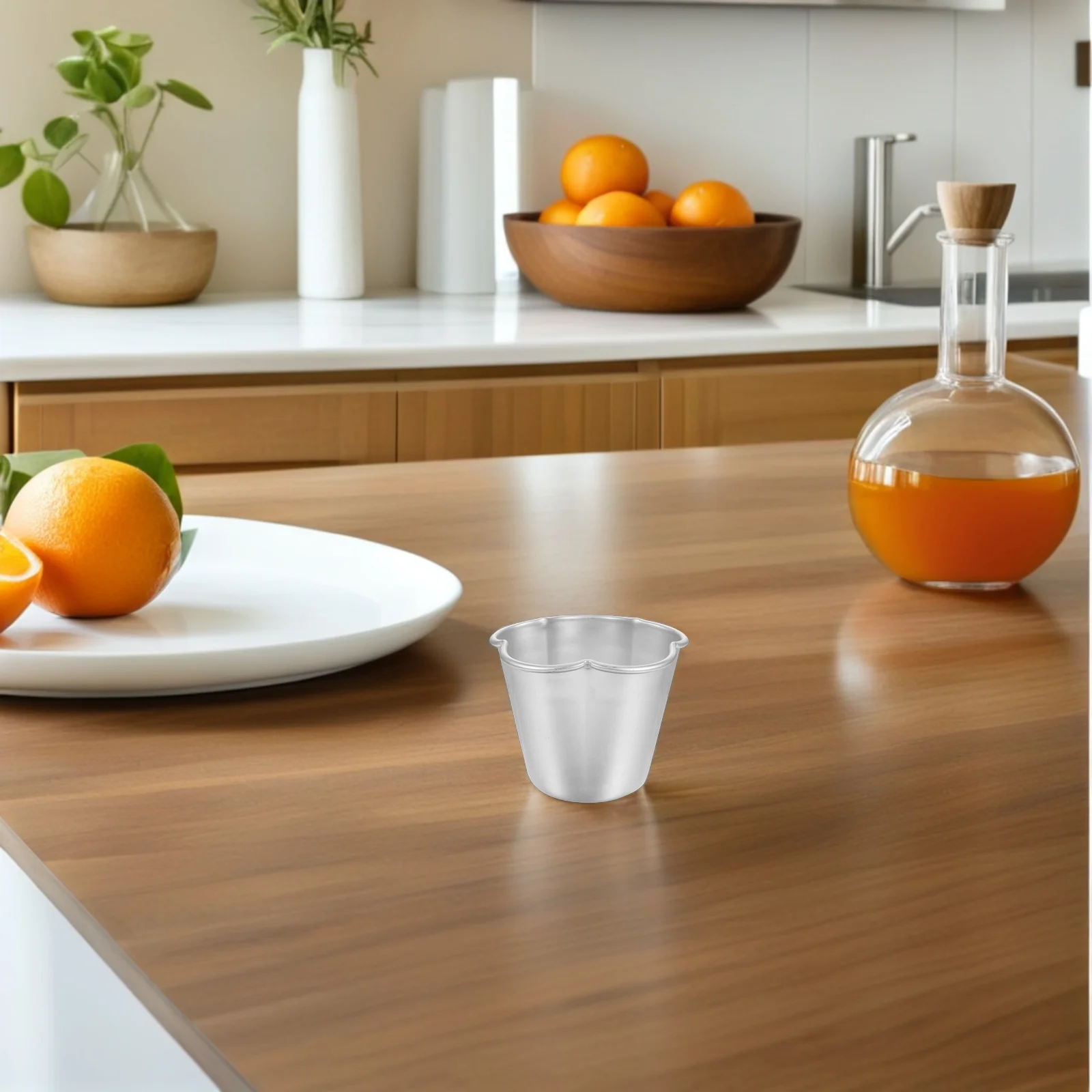 

8Pcs Flower Shape Baking Mold Nonstick Aluminum Kitchen Bakeware Cupcake Muffin Tartlet Mold Pudding Cup Molds