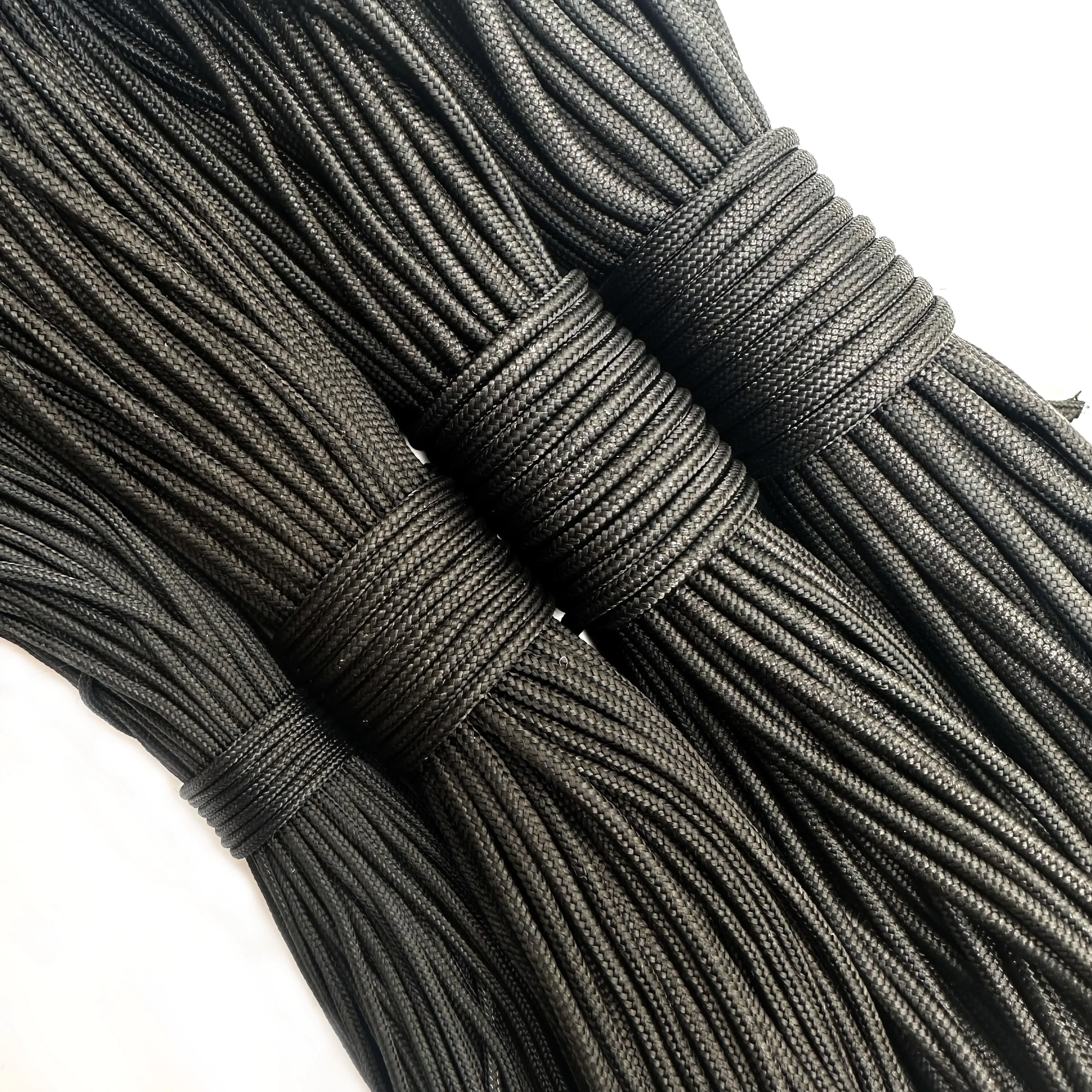 Paracord 1mm/2mm/3mm/4mm/5mm Diameter Parachute Rope Climbing Camping Survival Gear Parachute Rope Bracelet DIY Jewelry Findings image 2