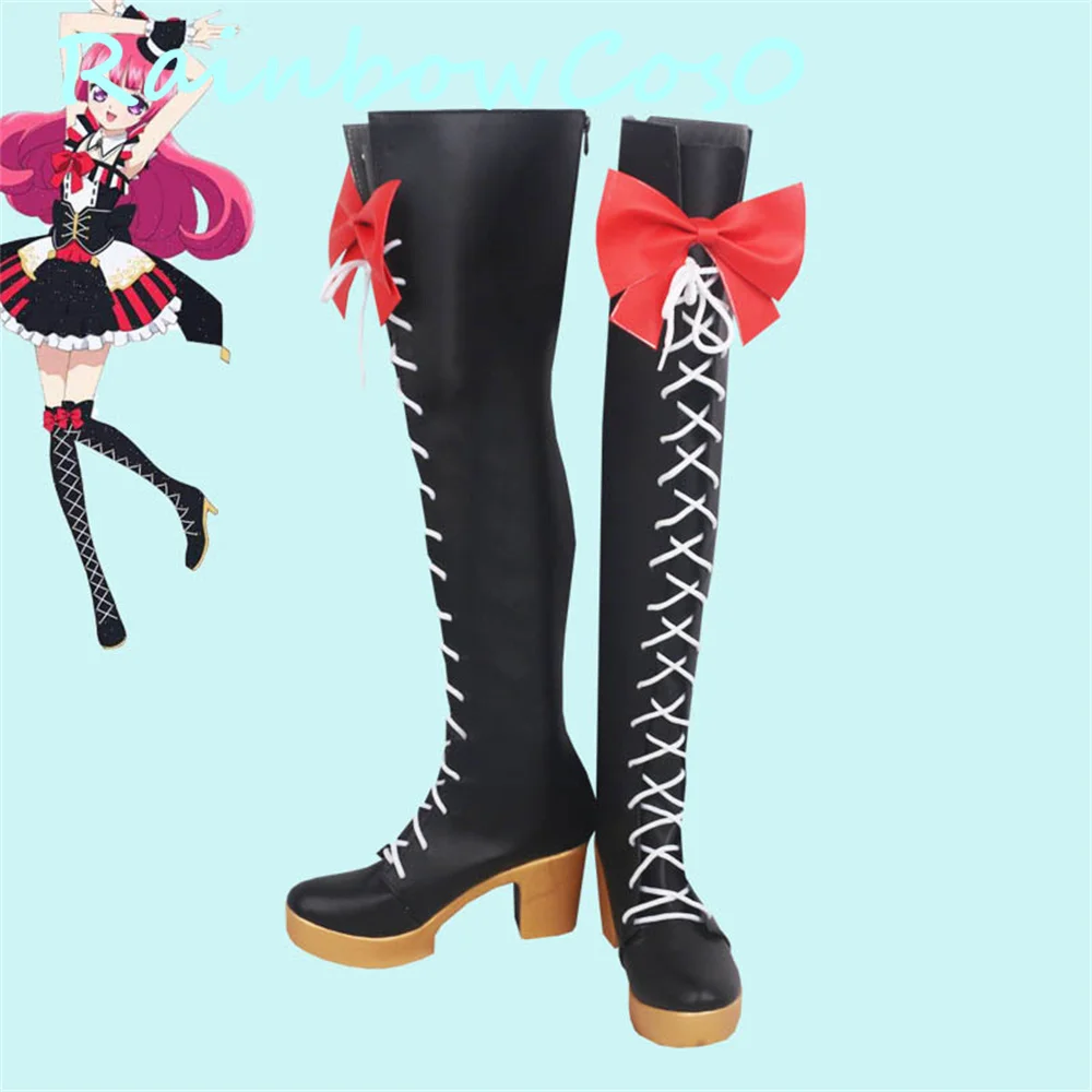 

Puripara Hojo Cosplay Shoes Boots Halloween Christmas RainbowCos0 W2547