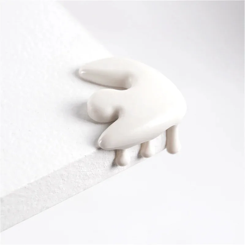 조리대용 코너 가드, 물방울 모양의 충돌 방지 쿠션, 두꺼운 어린이 안전 보호대, 4개.