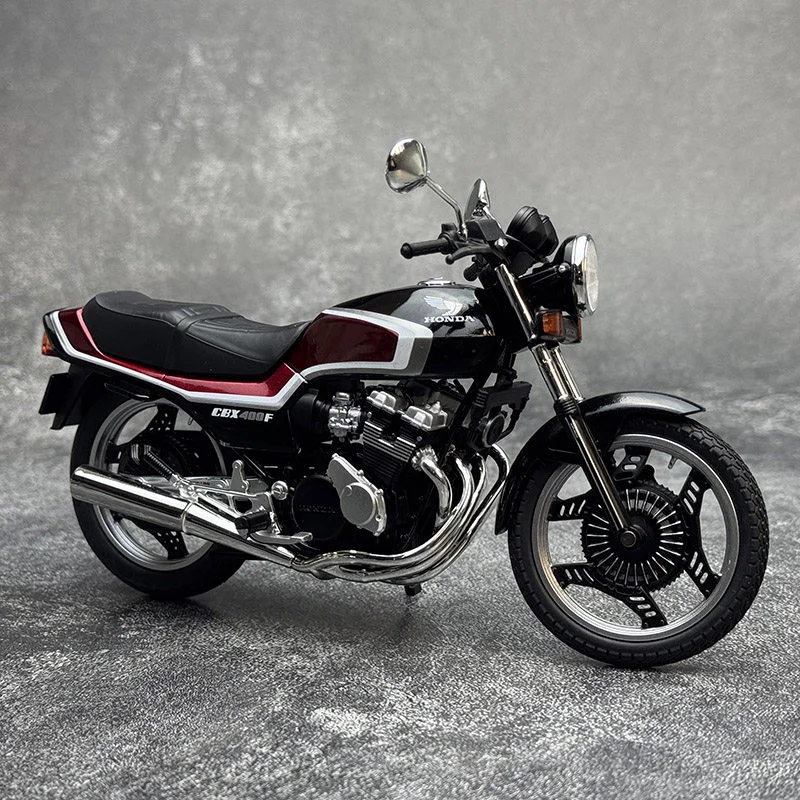 

Модель спортивного мотоцикла HONDA CBX400F из сплава, масштаб 1:12, классическая уличная/кросс-кантри модель для гонок, имитация, подарок для детей