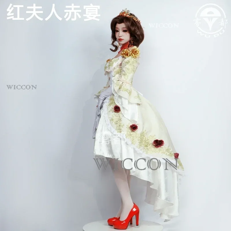 Game Identity V Bloody Queen Bloodbath Cosplay Costume Women Female Identity V Hunter Cos Mary Clothing Wig Halloween Carnival