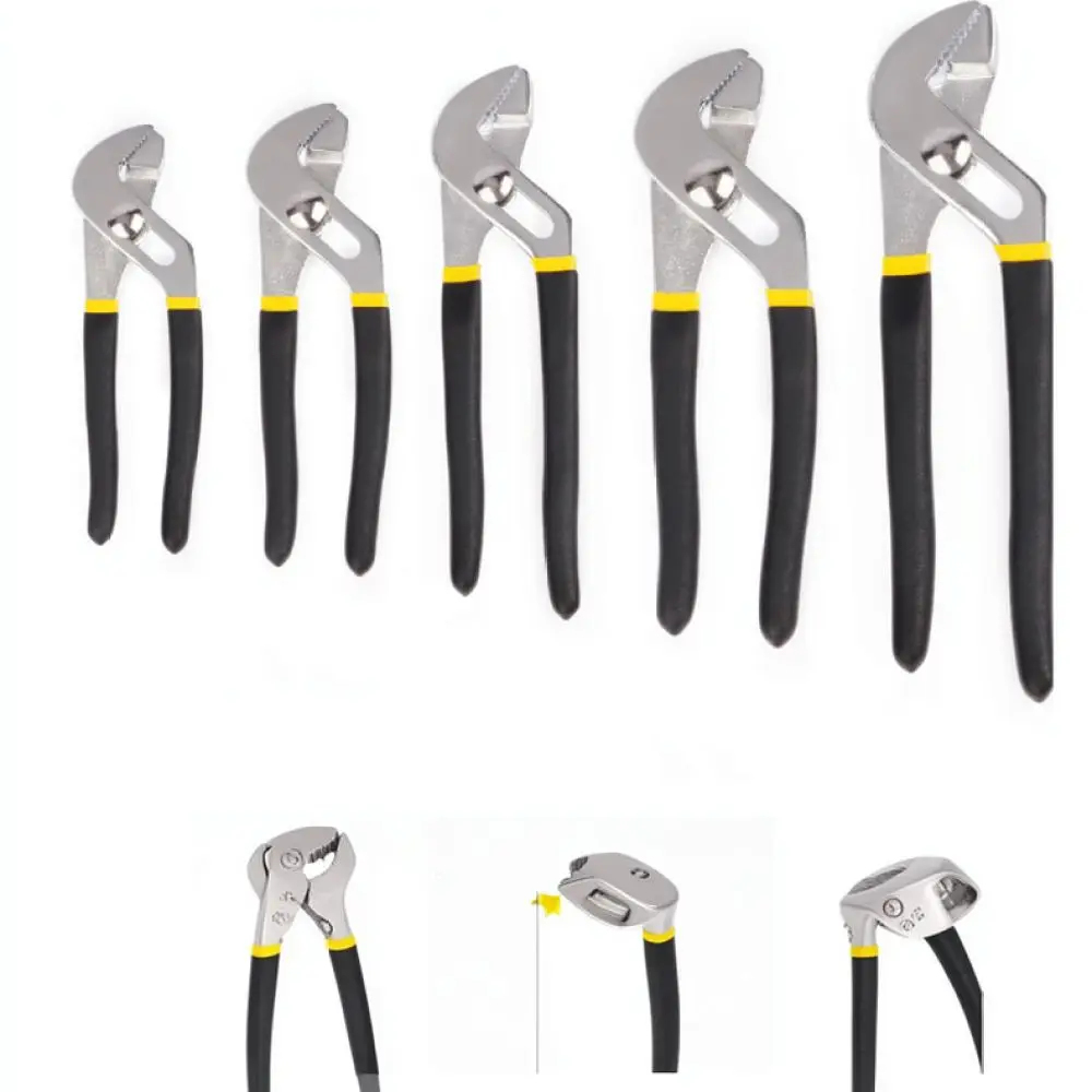 Handy Water Pump Pliers For Musentang Alloy Pipe Wrench Plumbing Manual Tool Gripping Repair Hardware Adjustable Accessory