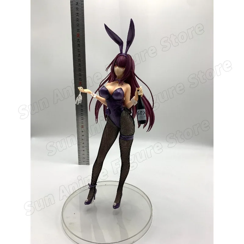 

24 Hours Delivery High Quality Brand New Scathach Bunny Girl Black Stockings 1/7 Scale PVC 27CM Figure Model