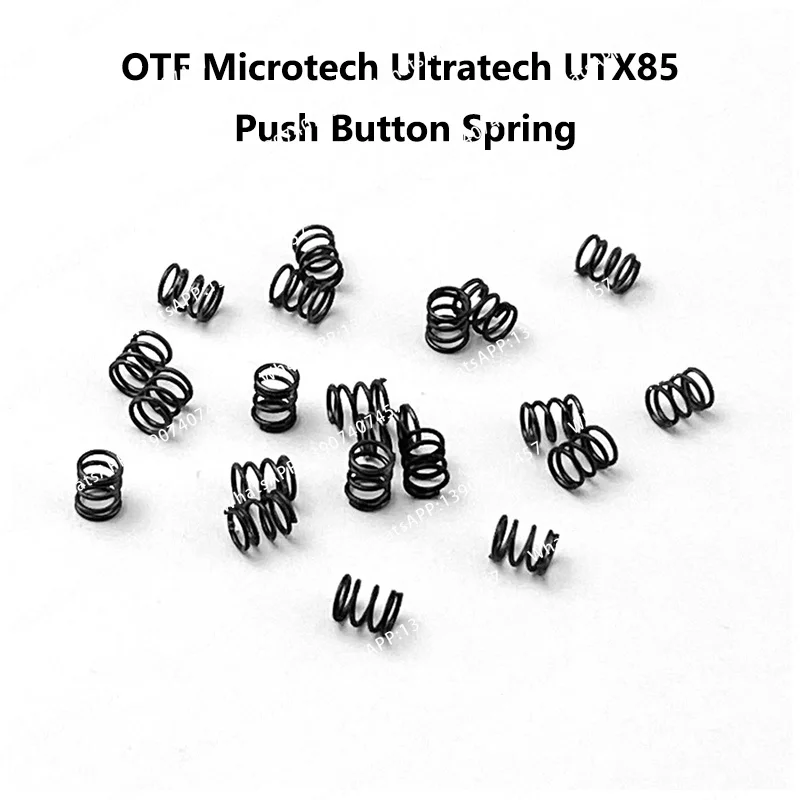 3/5pcs Knife Switch Accessories Push Button Springs for OTF Disassembled Microtech Ultratech UT UTX85 Knives DIY Make Parts Tool