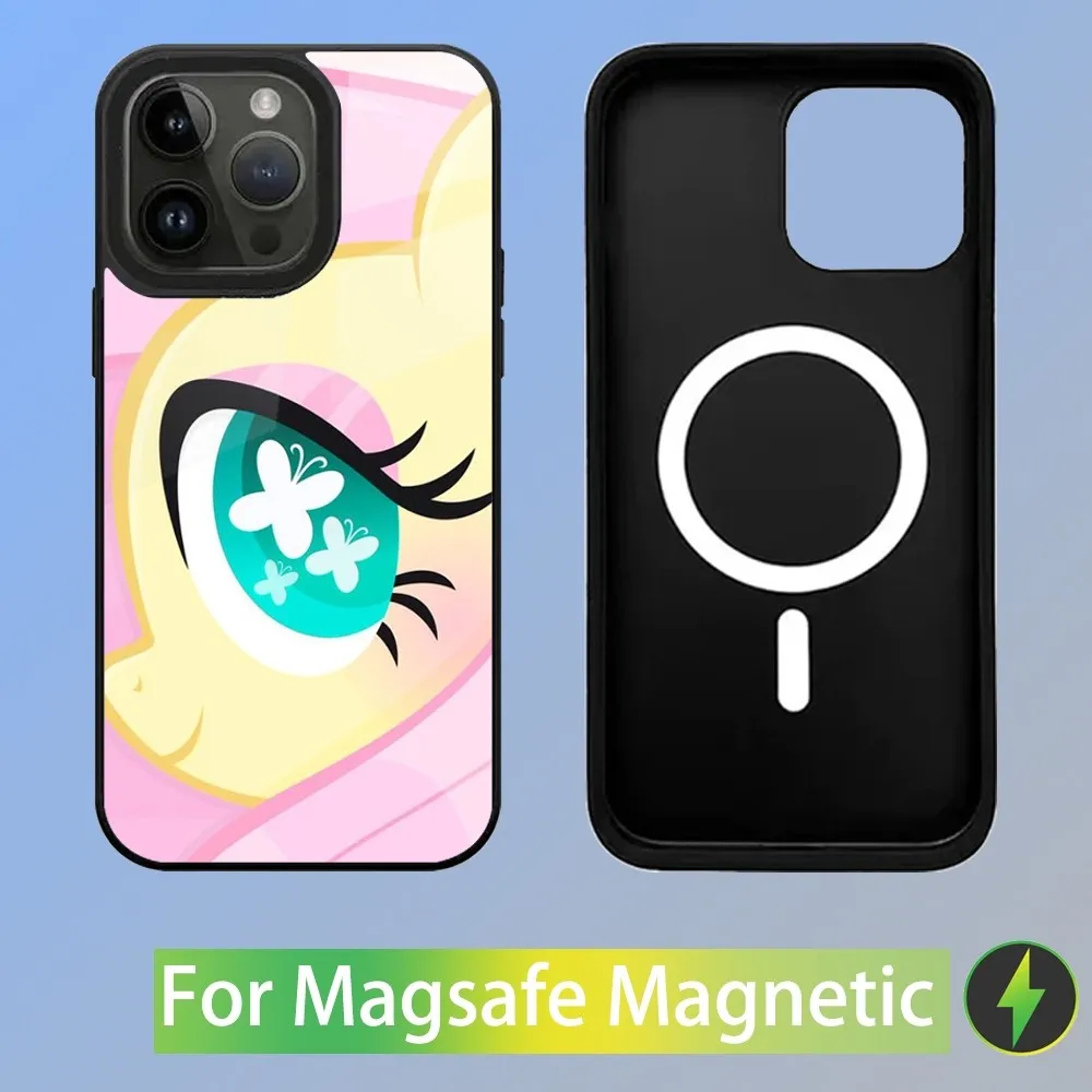 Cute My L-Little P-Pony Phone Case For iPhone 15,14,13,12,11,Plus,Pro,Max Mini Magsafe Magnetic Wireless Charging