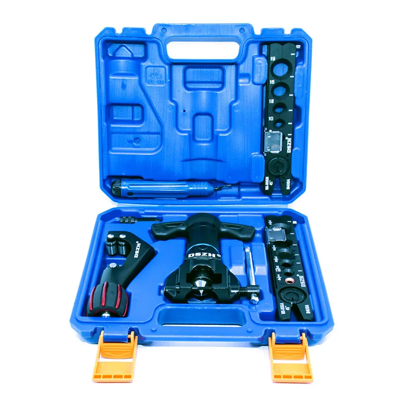 Hand Electric Drill Dual Purpose Expander Tool Kit Tube Expander Expansion Pipe Cutter Reamer Device Tube Flaring Tools