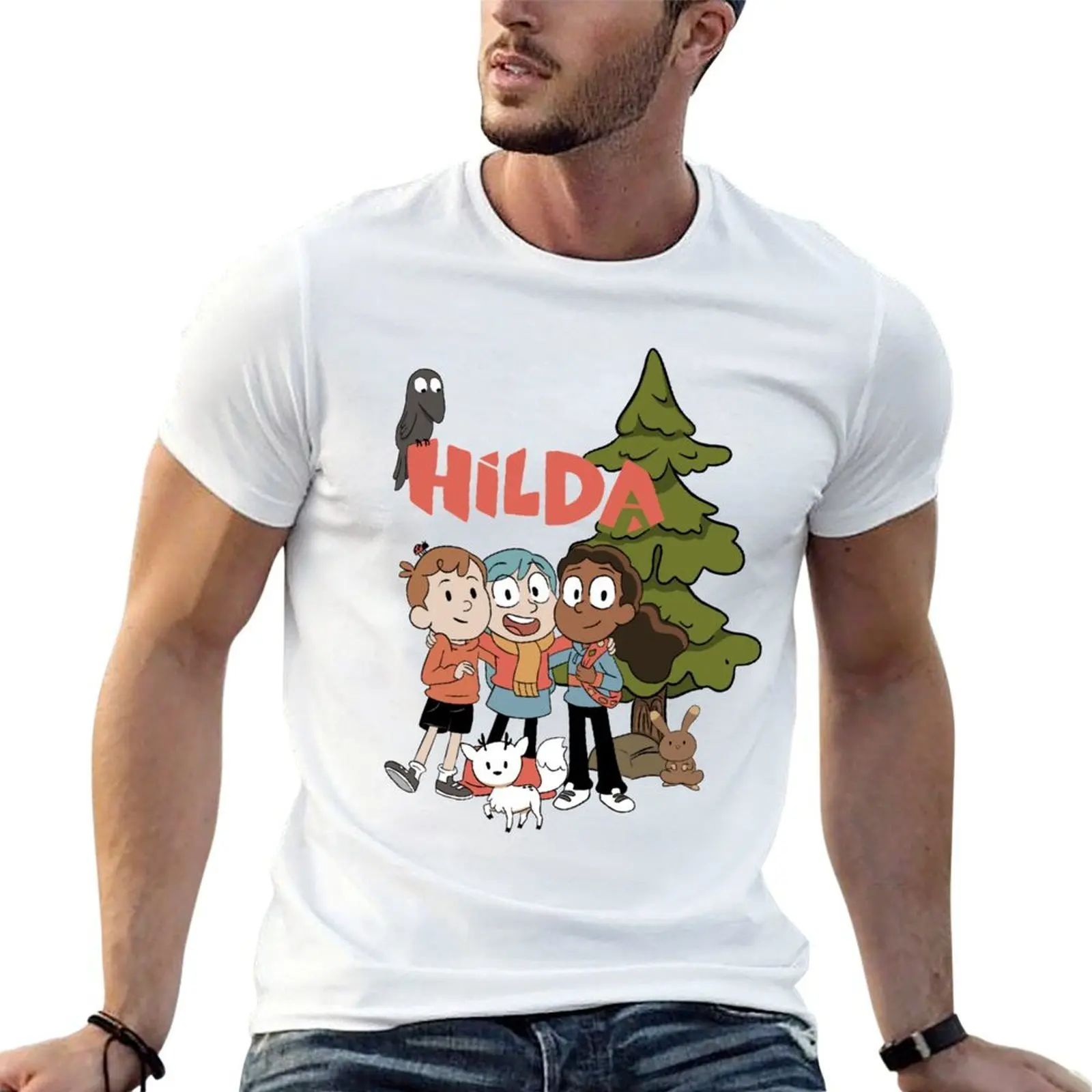 

Hilda and friends T-Shirt man t shirts for men casual t shirt for man t shirts for man slim fit T-Shirt