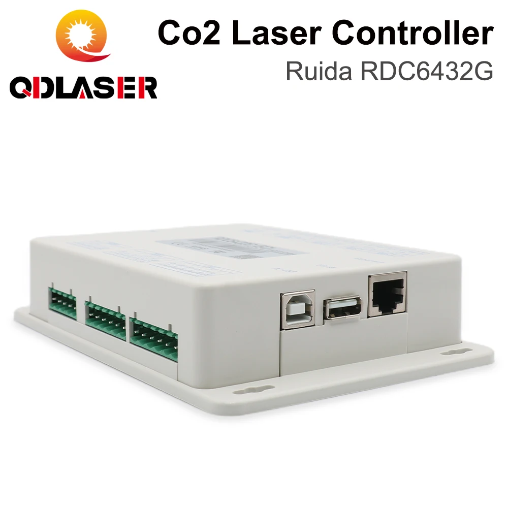 

Система управления лазером QDLASER Rida RDC6432 CO2 для лазерных станков для резки и гравировки. Замена AWC708S RDC6442S.