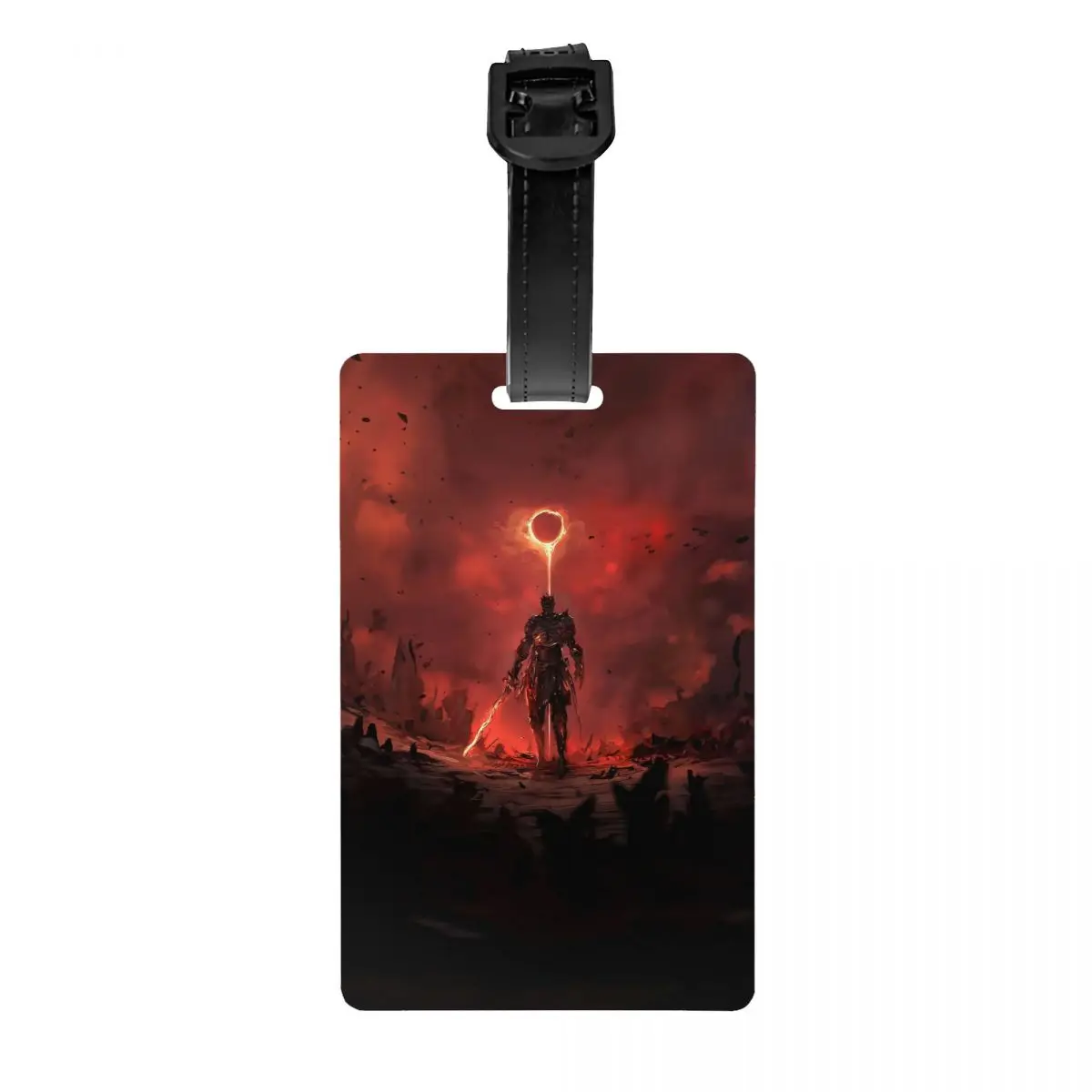 

Dark Souls Game Luggage Tags for Travel Suitcase Privacy Cover Name ID Card