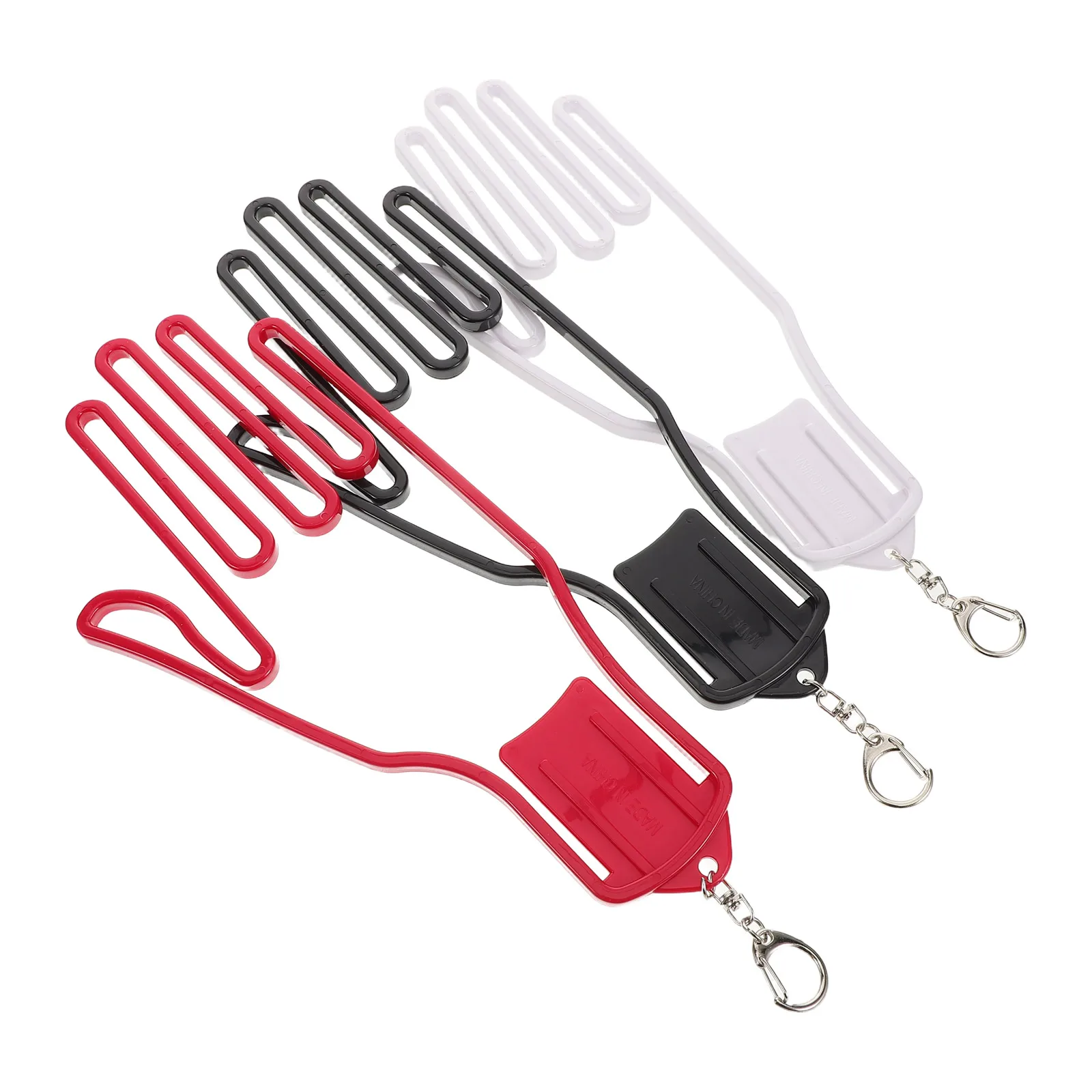 

3pcs Glove Holder Stretcher Drying Rack Lightweight Portable Space Efficient Gloves Shaper Maintenance for Sports