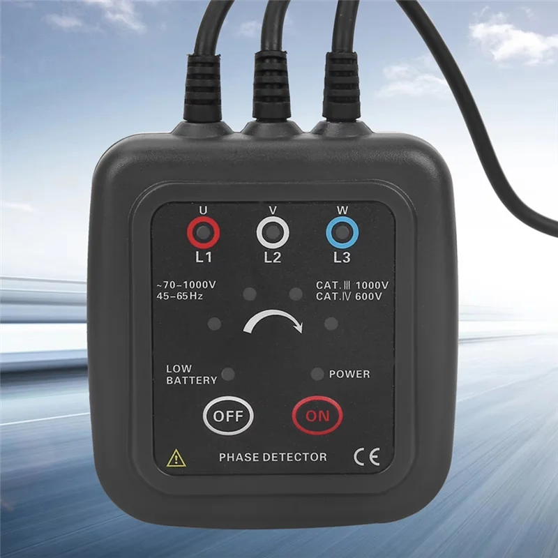 A29F-ETCR1000C AC 70-1000V Contactloze Fasevolgorde Detector Meter Faserrotatie Monitoring Functionaliteit