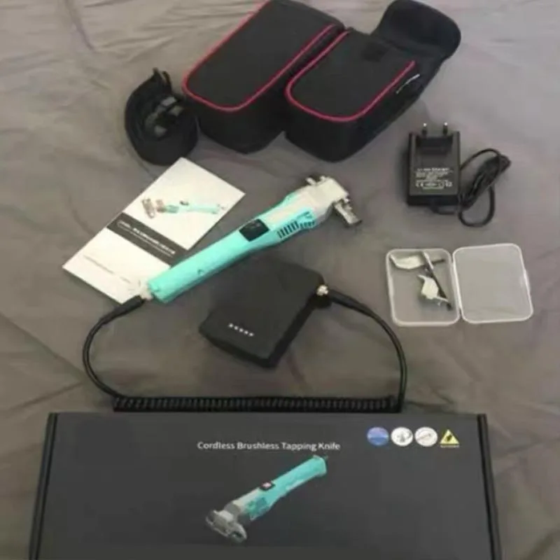 

Портативный и эффективный бесщеточный электрический нож для отжима каучука с аккумулятором 4000 мАч