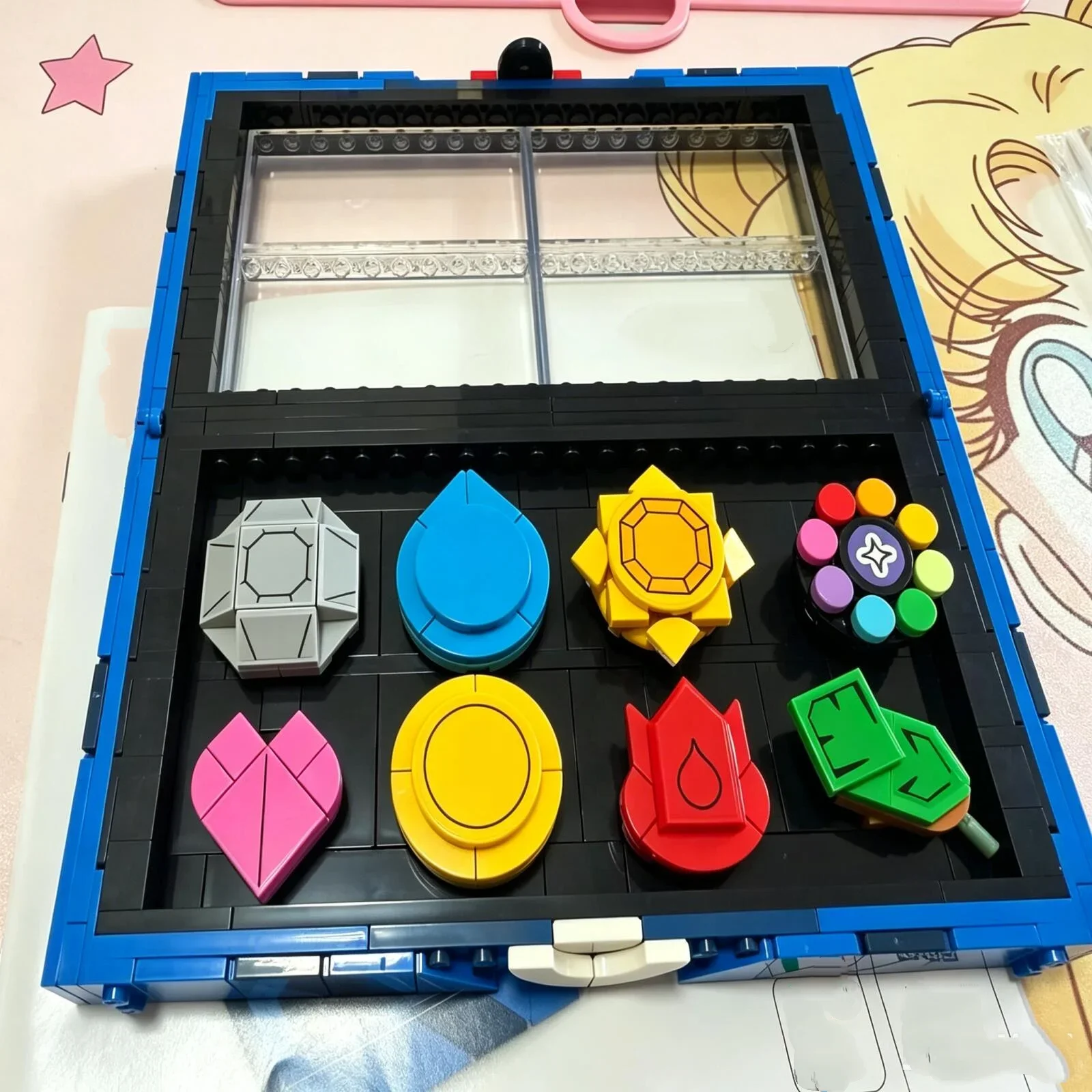 En Stock Juguetes Creativos 312 Piezas Colección Popular de Insignias de Anime de la Región de Kanto Bloques de Construcción Ladrillos de Ensamblaje Regalos de Cumpleaños