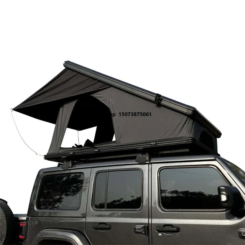 

WILD CLOUD Elevated Rooftop Tent Hard Shell Aluminium Pop up for Van Car SUVs Truck Camping Car Roof Top Tent