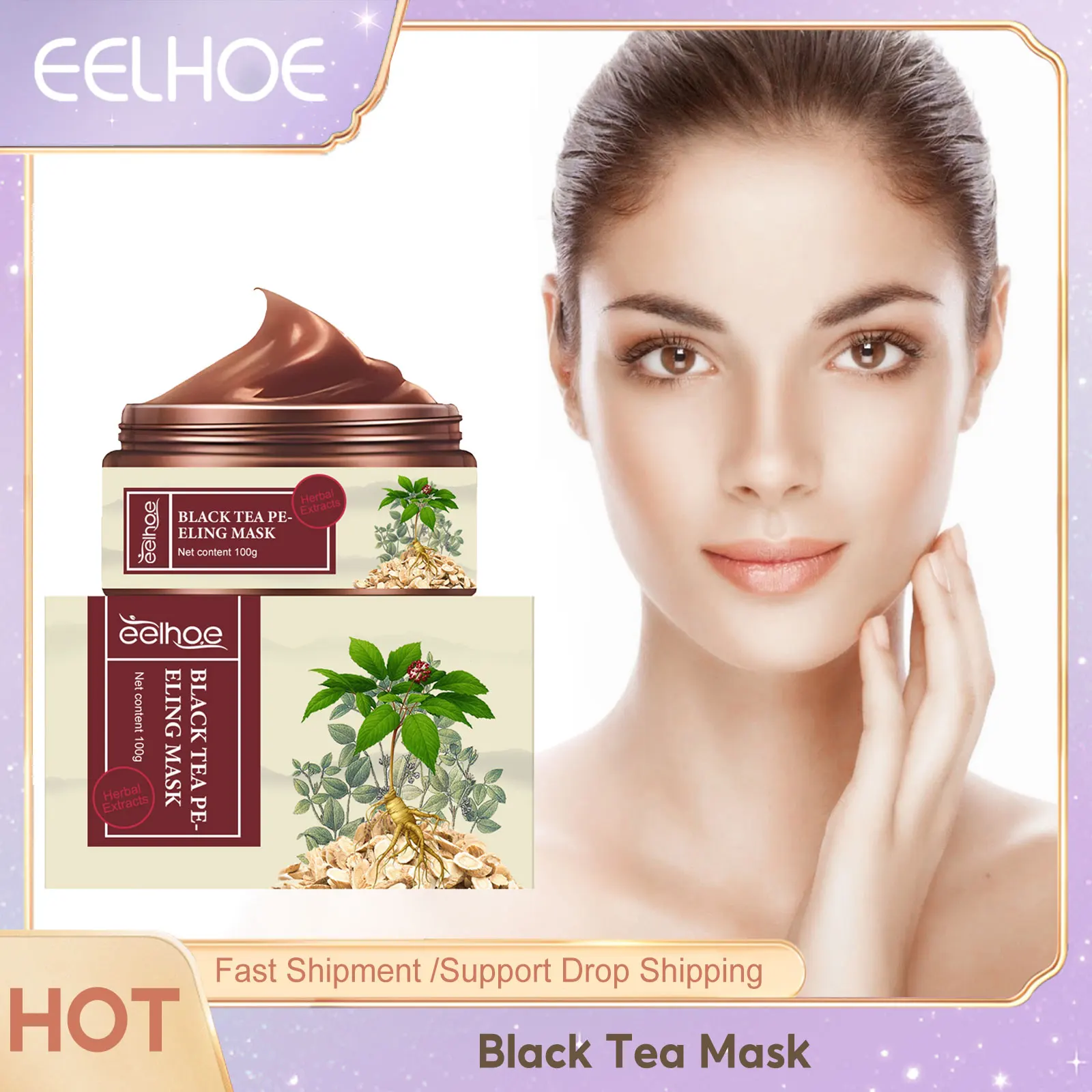 Peel Off Mask for Face Blackhead Pimples Remover Fade Pigment Freckles Exfoliating Nourishing Clean Pores Rejuvenate Facial Skin