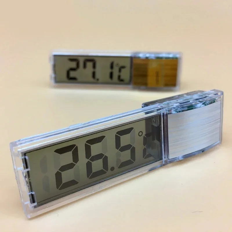 Magnetic Reptile Thermometer LCD Digital Display Temperature Humidity Meter Suitable for Temperature Measurement Aquariums