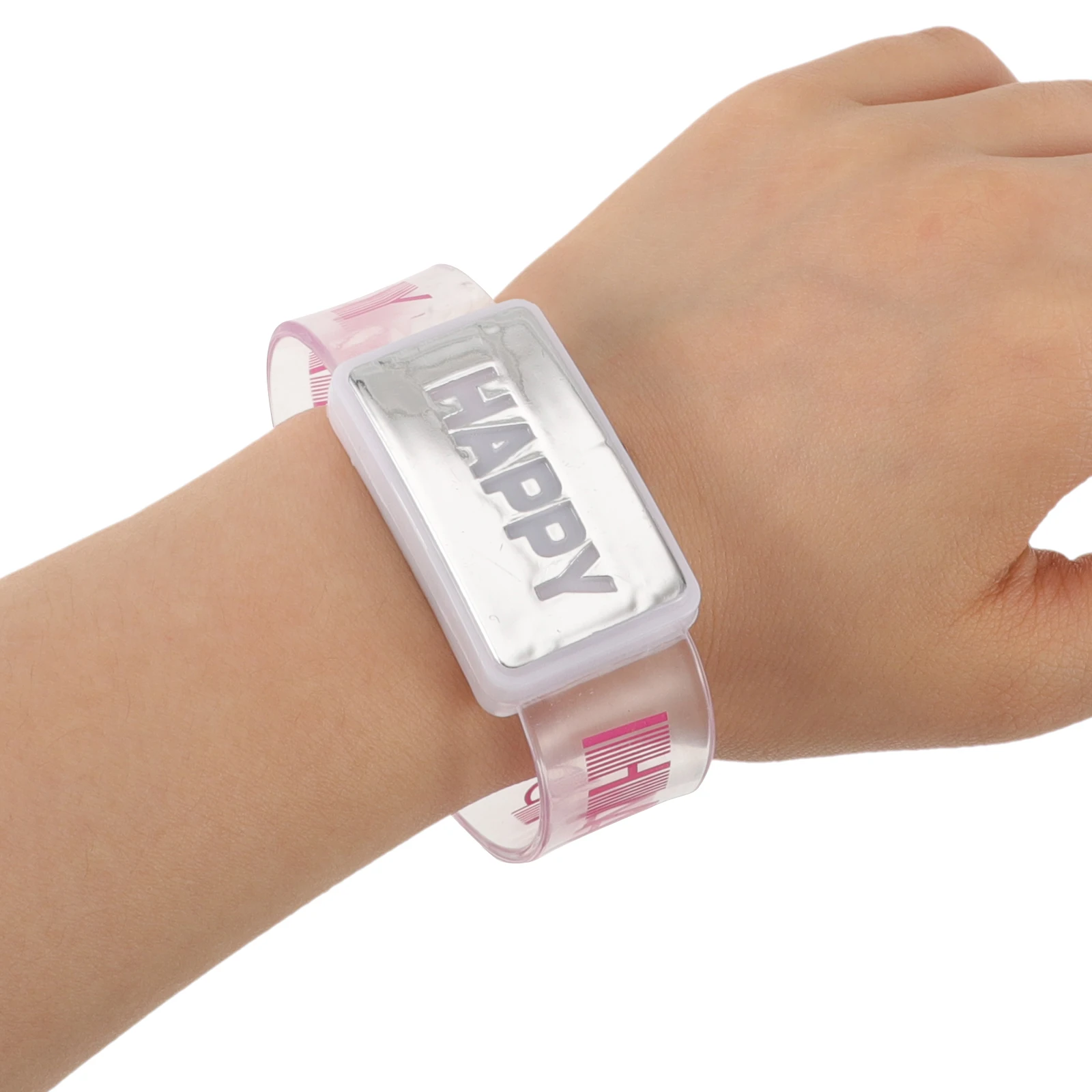 

3pcs Luminous Wrist Band Flashing Bracelet Light Up Glow Party Accessory For Festival Bar Carnival Cosplay Masquerade Christmas