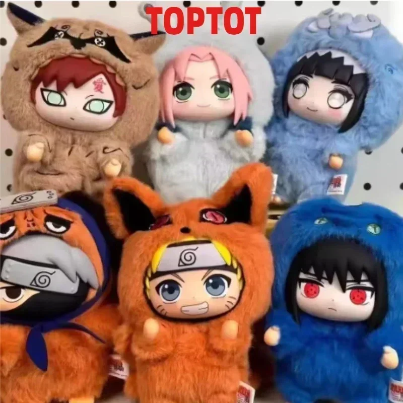 

@2025 @ Натуральный ветер Наруто, милый зверь, серия для вечеринки, слепая коробка, модная игрушка, фигурка, плюшевая кукла, украшения, подарок на день рождения для мальчика