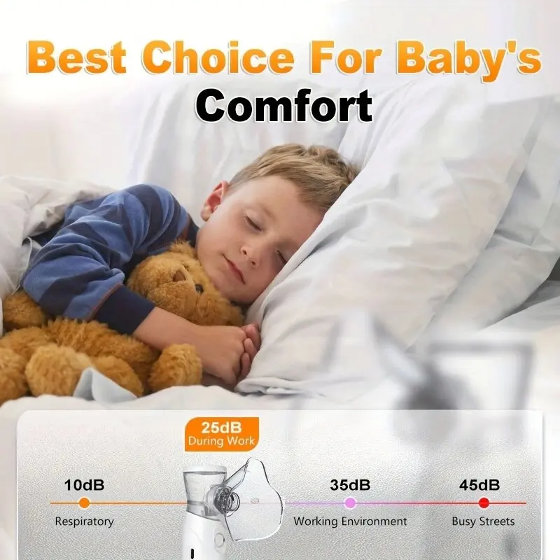 مرطب هواء محمول بشحن USB للمكتب الذكي، مرطب هواء فائق الصمت مع مخرج ضباب للمنزل والمكتب والسفر #5