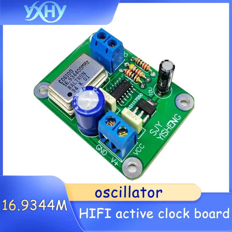 

1PCS HIFI Active Clock Plate/16.9344M/Active Crystal Oscillator Kit