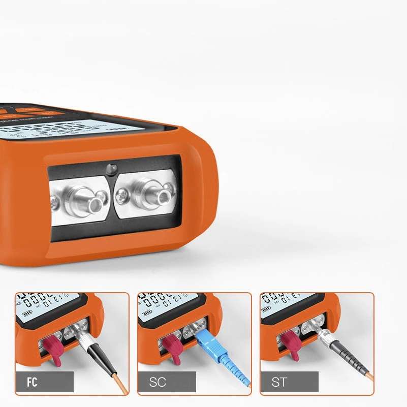 4 em 1 medidor do poder ótico, localizador visual da falha, pena clara de 5km, iluminação conduzida, rede do opm, ferramentas do verificador do cabo da fibra ótica