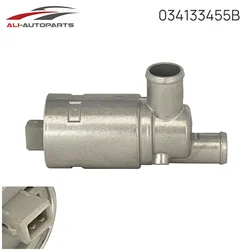 034133455B IDLE AIR CONTROL VALVE 2 Pin Fit For VW Golf Audi A6 80 90 100 200 Coupe Corrado Passat Vento 0280140512
