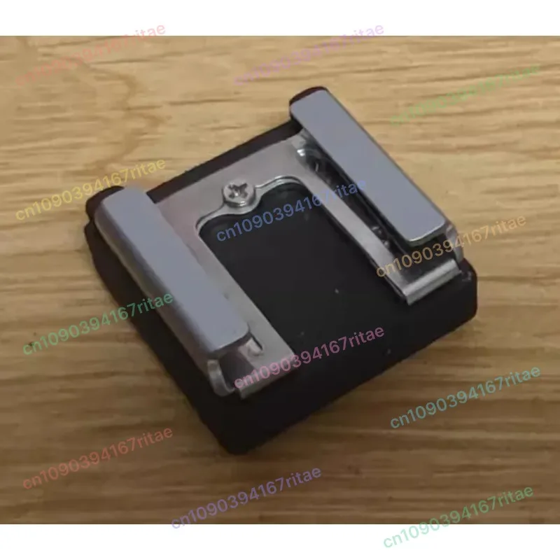 

Cold Shoe Adapter for Hasselblad 500 Series Camera Nameplate Mount with Light Meter Holder and Wrist Strap Accessory