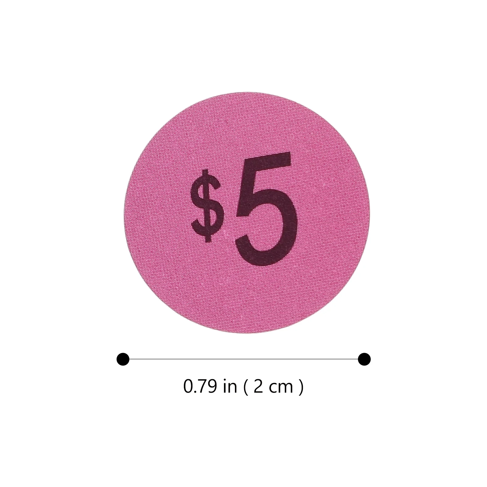 

20 Sheets Price Tag Paper Colorful Pricing Stickers for Small Business Retail Stores Price Label Yard Sale Stickers