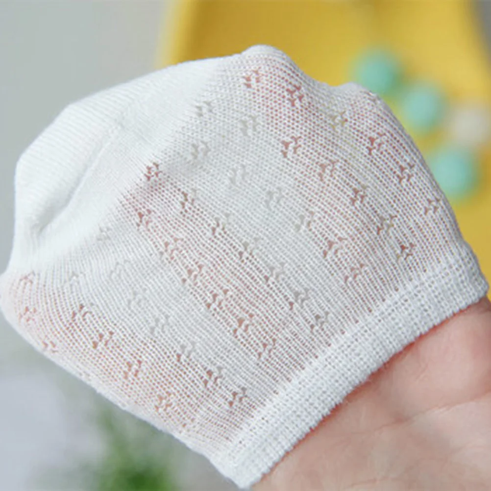 

5 пар детских низких носков, ультратонкие дышащие сетчатые летние носки до щиколотки, мягкие хлопковые впитывающие пот носки для детей 0-1 лет