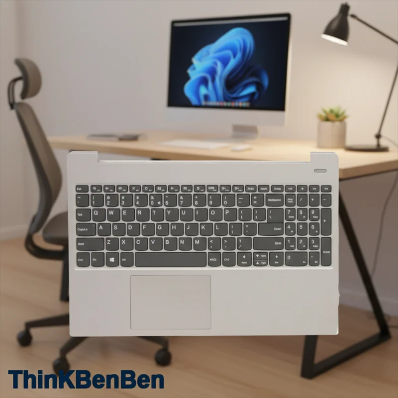 

Grey Upper Case Palmrest Shell Cover Keyboard For Lenovo Ideapad S340 15 15IWL 15IML 15API 15IIL 5CB0S18661 5CB0S18668