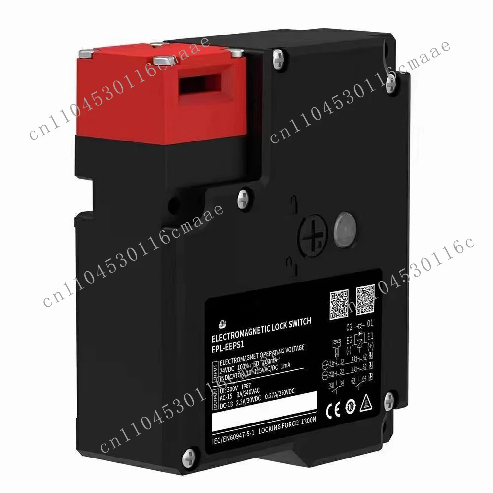 110Vac or 24Vdc Electromagnetic Safety Lock Sensor Door Lock Switch with Protective Device for Various Applications