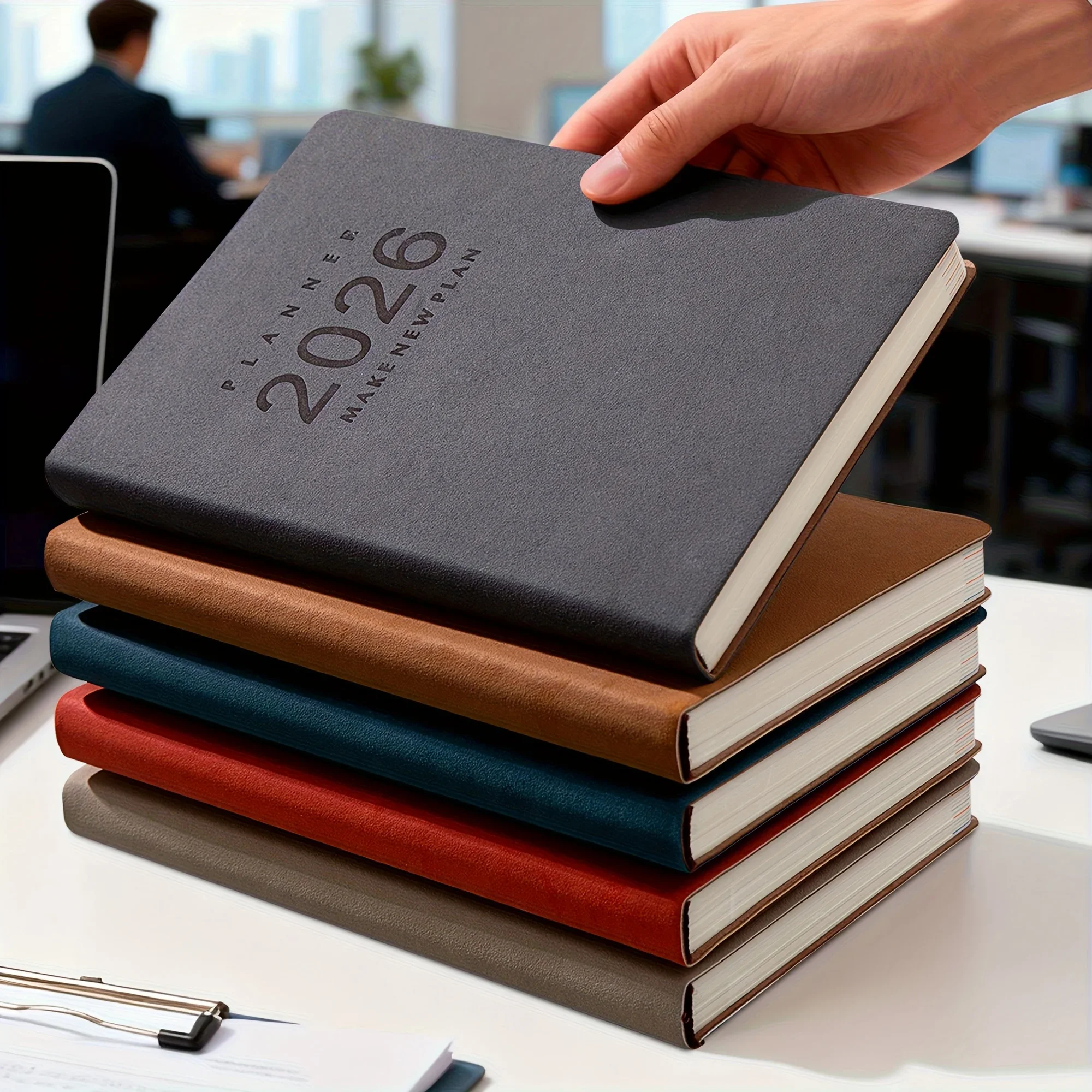 2026 Dagelijkse planner- en kalendertijdschrift - 360 pagina's Duurzame hardcover, takenlijst |   Het perfecte tienercadeau voor het nieuwe jaar