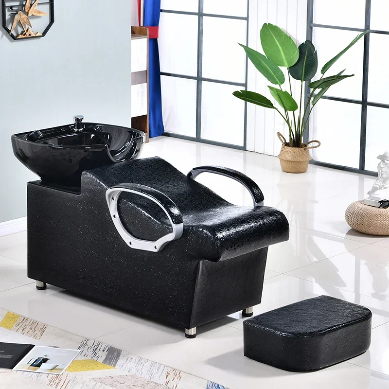 

Beauty Salon Hair Spa Bed Shampoo Bed Wash Hair Spa Professional Washbasin Therapy Lavacabezas Sink Massage Pedicure Economic