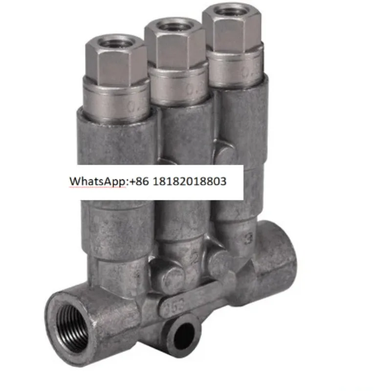 0.37KW Automatic Oil Injector Lubrication Distributor DWV342-003 Quantitative Oil Discharge Unit For CNC Machine Central