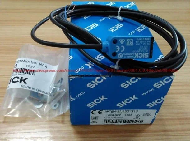 

100% New and original WTB4-3N1361S16/WTB4-3N1361 photoelectric switch sensor with mounting bracket