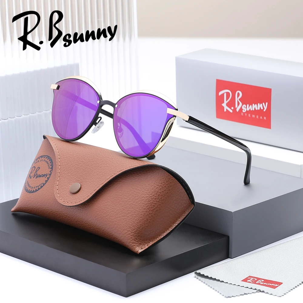 Retro Polarized Sunglasses Cat Eye Sun Glass Ladies Woman Casual Activities Decoration UVAB Protection Gafas de sol mujer Luxury