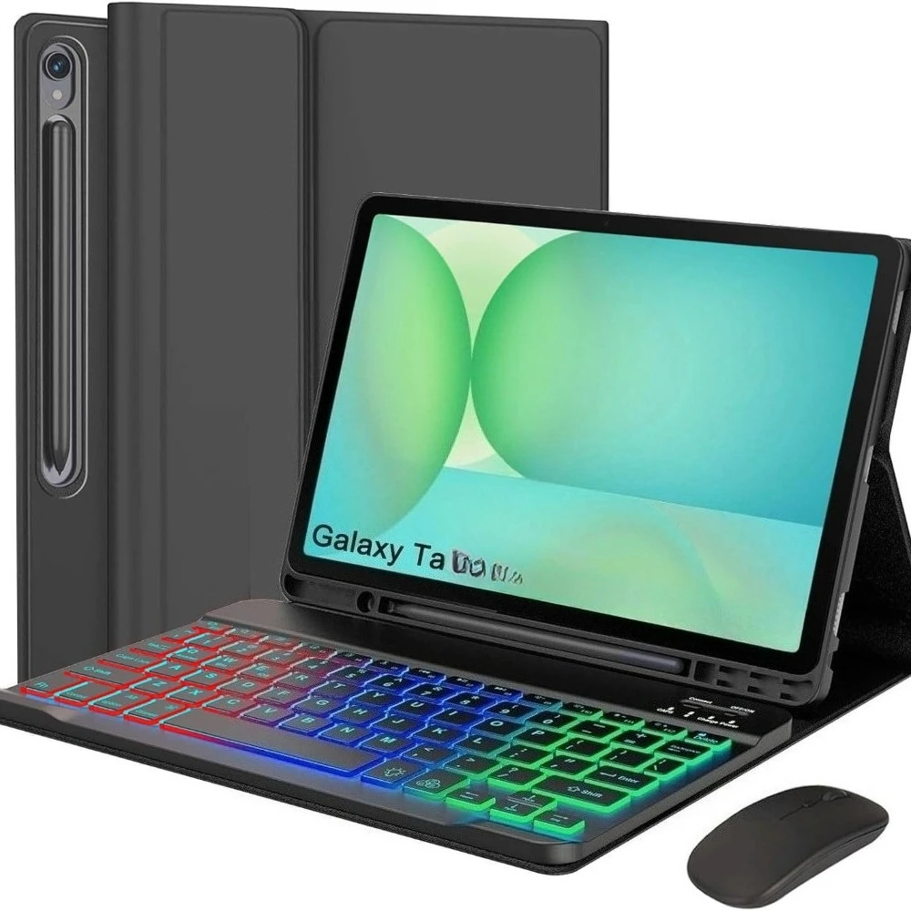 Case for Samsung Galaxy Tab S6 Lite 10.4 Inch Wireless Bluetooth Backit Keyboard Cover For Galaxy P610 P613 P615 Leather Case