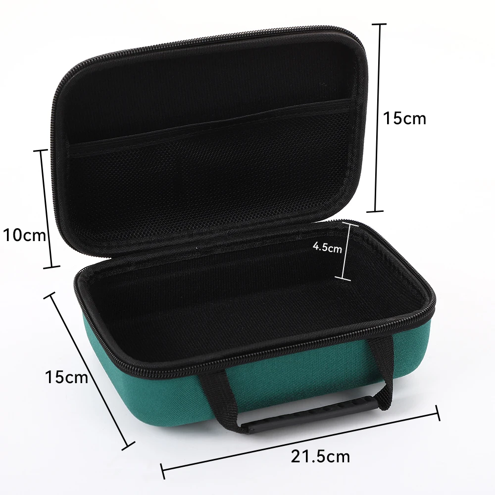 Black/ Purple/Green Tattoo Machine ToolBox Tattoo Supply Storage Bag Multi-Functional Makeup Case Waterproof Tattoo Accessories