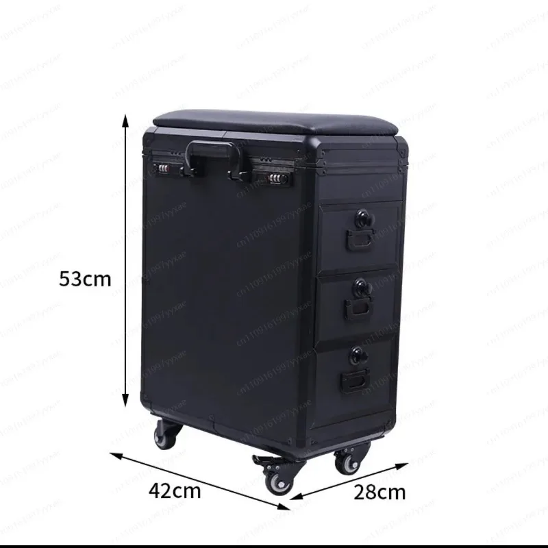 One box for dual use: luggage portable bracket + large-capacity multi-functional storage box | Travel storage two-in-one