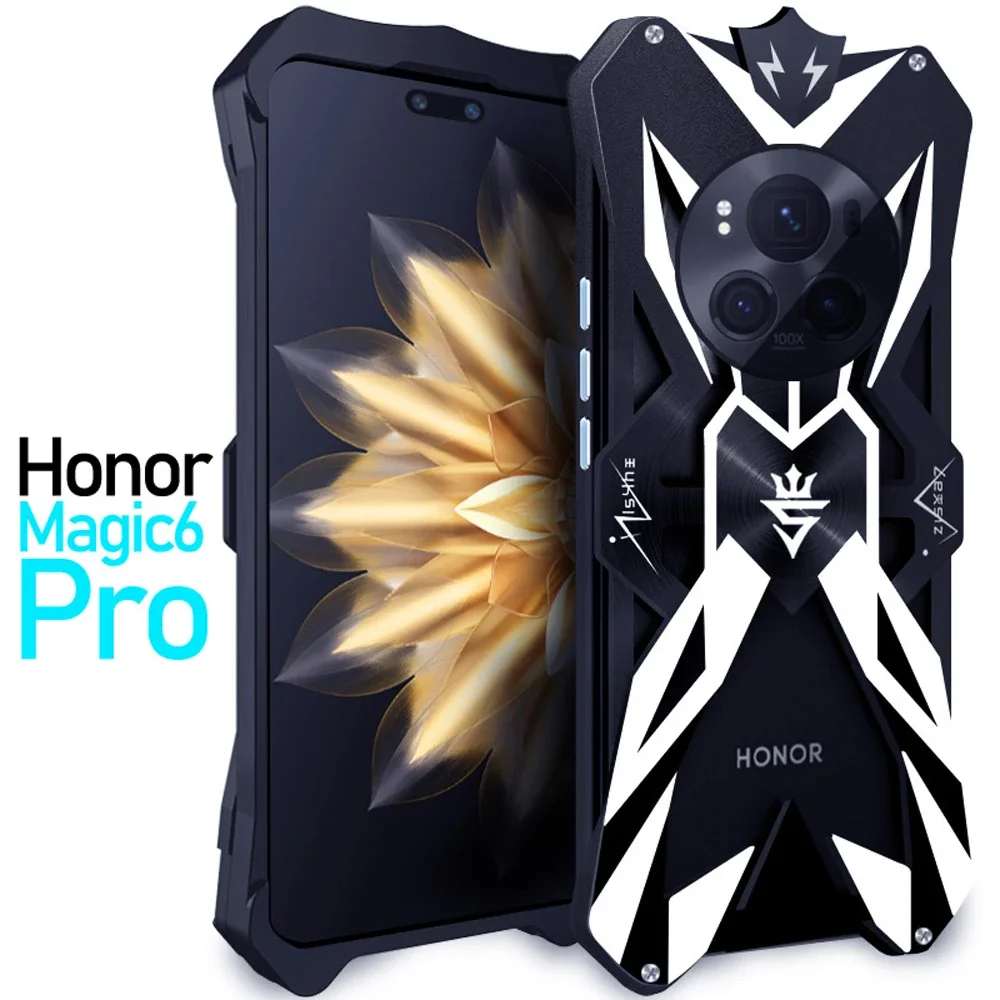 Powerful Shockproof Aluminum Metal Body Case For HUAWEI Honor Magic6 Magic 6 Pro Magic6 Lite Cover Coque Fundas Armor Shell