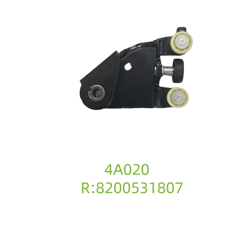

A85E-1Pair Door Pulley Roller Guide Rail 8200497757 8200531807 For Renault Kangoo II 2008-2019 Sliding Door Rail Roll